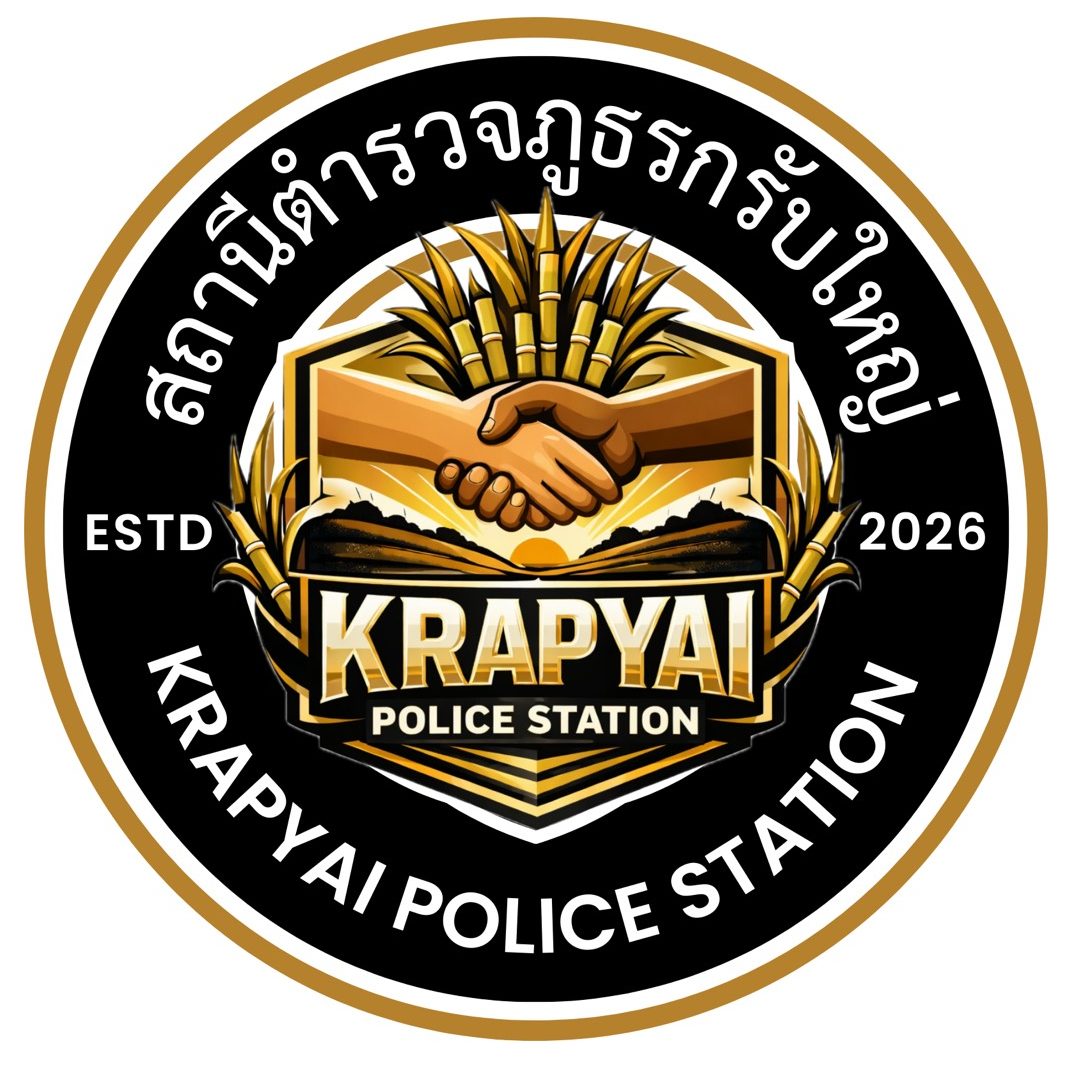 สถานีตำรวจภูธรกรับใหญ่ logo